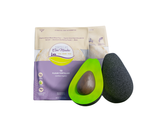 Certified Organic Avocado Oil Flour Tortillas (10 ct)