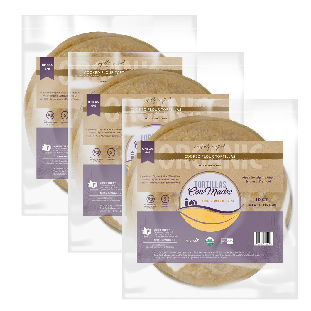 El Comal - Flour Tortillas 14ct – Mother's Nutritional Center